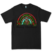 Black reindeer rainbow christmas Premium Tee - RanaPortraitStore