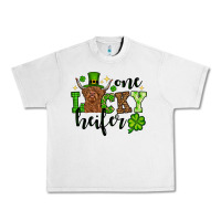 Lunar Rock St. Patrick's Day One lucky Heifer Urban Heavy Tee - OliviaCreatesArt