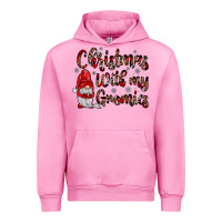 Fuchsia Pink christmas with my gnomies Urban Hoodie - JahusDesignShop