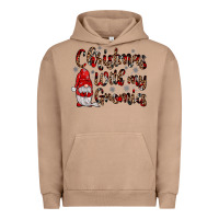 Pigment Burro christmas with my gnomies Urban Hoodie - JahusDesignShop