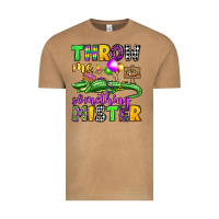 Vintage Camel throw me something mister mardi gras olivia Vintage Tee - OliviaCreatesArt