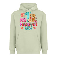 Matcha my first valentines day Heavyweight Hoodie - AdoDesignShop