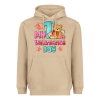 Mushroom my first valentines day Heavyweight Hoodie - AdoDesignShop