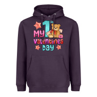 My First Valentines Day Heavyweight Hoodie | Teevron