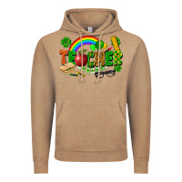 Vintage Coffee teacher st patrick Vintage Hoodie - FaDigitalArtStudio