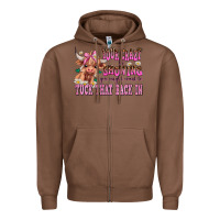 Chestnut your crazy is showing you might want to tuck that Zipper Hoodie - AdoDesignShop
