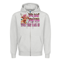 Dove Grey your crazy is showing you might want to tuck that Zipper Hoodie - AdoDesignShop