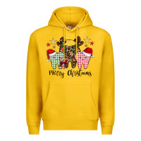 Lemon merry christmas tooth Premium Hoodie - CowhideDigitalArt