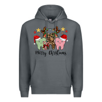 Rock merry christmas tooth Premium Hoodie - CowhideDigitalArt