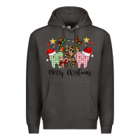 Smoke merry christmas tooth Premium Hoodie - CowhideDigitalArt