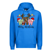 True Royal merry christmas tooth Premium Hoodie - CowhideDigitalArt