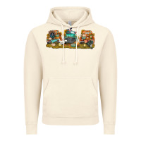 Vintage Artic thanksgiving trucks bbs Vintage Hoodie - BundleAndBundleShop