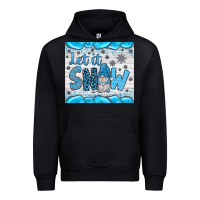 Black let it snow Urban Hoodie - JahusDesignShop