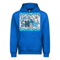 Cobalt let it snow Urban Hoodie - JahusDesignShop