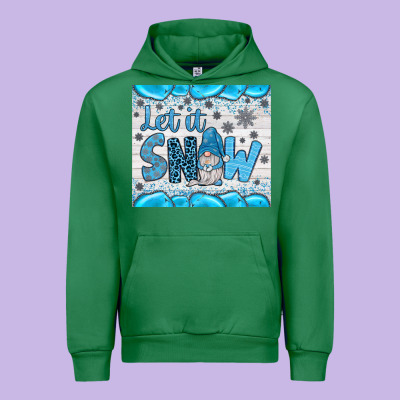 Let It Snow Urban Hoodie Designed By Jahusdesignshop