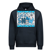 Navy let it snow Urban Hoodie - JahusDesignShop