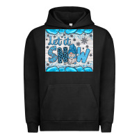 Pigment Black let it snow Urban Hoodie - JahusDesignShop