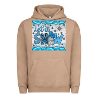 Pigment Burro let it snow Urban Hoodie - JahusDesignShop