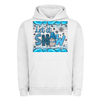 Pigment Lunar Rock let it snow Urban Hoodie - JahusDesignShop