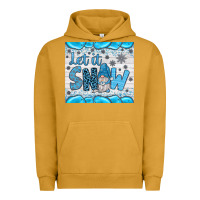 Pigment Peanut Butter let it snow Urban Hoodie - JahusDesignShop
