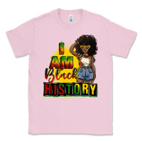 Bubblegum Pink i am black history juneteenth Classic Tee - CowGirlArtShop