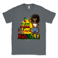 Charcoal Heather i am black history juneteenth Classic Tee - CowGirlArtShop