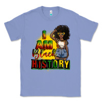 Colony Blue i am black history juneteenth Classic Tee - CowGirlArtShop