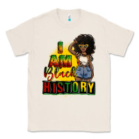 Natural i am black history juneteenth Classic Tee - CowGirlArtShop