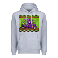 Heather Grey mardi gras truck Premium Hoodie - Jasminsmagicworld