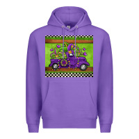 Purple mardi gras truck Premium Hoodie - Jasminsmagicworld