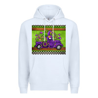 White mardi gras truck Premium Hoodie - Jasminsmagicworld
