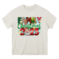 Cream family christmas 2023 Heavy Core Tee - texasbilliewilder
