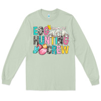 Matcha Egg Hunting Crew easter Day Long Sleeve Tee - BundleAndBundleShop