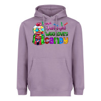 Lavender just a girl who loves candy Heavyweight Hoodie - AdoDesignShop