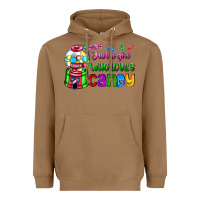 Toasted Coconut just a girl who loves candy Heavyweight Hoodie - AdoDesignShop