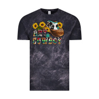 Cloud Black hey cowbow Vintage Tee - OliviaCreatesArt