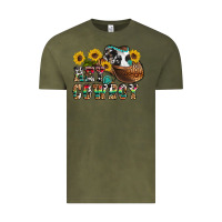 Vintage Olive hey cowbow Vintage Tee - OliviaCreatesArt