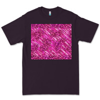 Plum pink glitter with leopard pattern Premium Tee - TumblerDesignByShophia