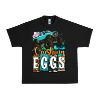 Black Easter Day Monster truck crushing eggs Urban Heavy Tee - OliviaCreatesArt