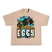 Burro Easter Day Monster truck crushing eggs Urban Heavy Tee - OliviaCreatesArt