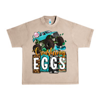 French Oak Easter Day Monster truck crushing eggs Urban Heavy Tee - OliviaCreatesArt