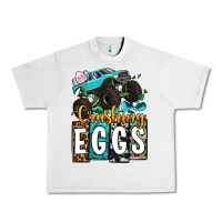 Lunar Rock Easter Day Monster truck crushing eggs Urban Heavy Tee - OliviaCreatesArt