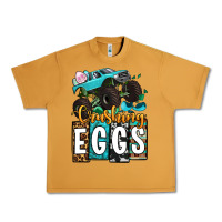 Peanut Butter Easter Day Monster truck crushing eggs Urban Heavy Tee - OliviaCreatesArt