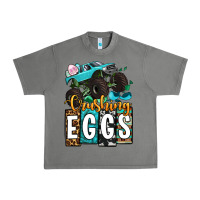 Tornado Easter Day Monster truck crushing eggs Urban Heavy Tee - OliviaCreatesArt