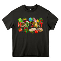 Asphalt christmas head start Heavy Core Tee - texasbilliewilder