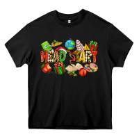 Black christmas head start Heavy Core Tee - texasbilliewilder