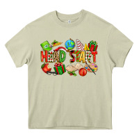 Mossy christmas head start Heavy Core Tee - texasbilliewilder
