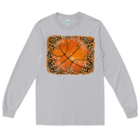 Moon Dust glitter leopard basketball background Long Sleeve Tee - RanaPortraitStore