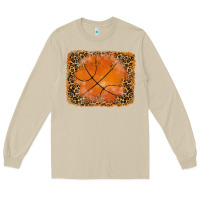 Mushroom glitter leopard basketball background Long Sleeve Tee - RanaPortraitStore