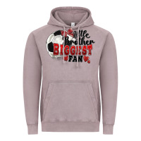 Vintage Zinc little brother biggest fan soccer Vintage Hoodie - FaDigitalArtStudio